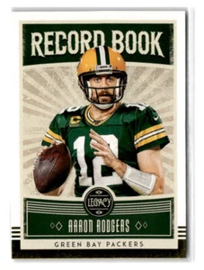 2020 Panini Legacy #RB-AR Aaron Rodgers Green Bay Packers Record Book 202320 - Picture 1 of 2