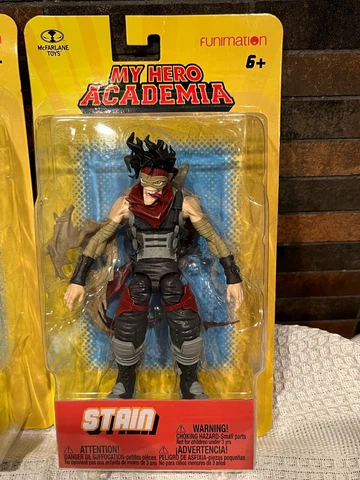 My Hero Academia STAIN Action Figure 5" McFarlane New Sealed Cover