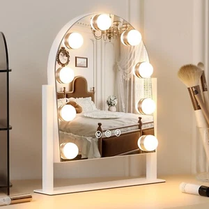 Espejo de Maquillaje con Luces, Espejo de Tocador con Luces, Espejo de Maquillaje Iluminado,... - Imagen 1 de 7