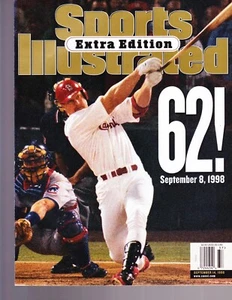 SPORTS ILLUSTRATED SEPTEMBER 14 1998 MARK MCGWIRE ST LOUIS CARDINALS EXTRA - Picture 1 of 1