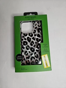 Kate Spade New York Apple iPhone 15 Pro Protective Case with MagSafe - Leopard - Photo 1 sur 6