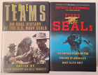 Lot of 8 Navy SEALSs Books - First SEALS, The Teams, Swimmers in the Trees, More