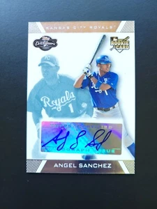 2007 Topps Co-Signers - Angel Sanchez #101 Rookie Auto RC - Picture 1 of 4