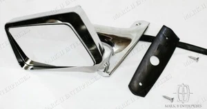 1964 1965 Mercury Comet Mirror - New Drivers Left Side with Remote Cable - Picture 1 of 2