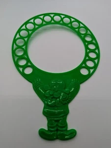 Vintage 1991 Cap'n Crunch Müsli Premium BUBBLE BLOWER grün Kunststoff Promo AA752 - Bild 1 von 5