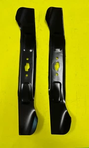 Paar OEM 46" Klingen CUB CADET, CRAFTSMAN, MTD Mäher 742P05510 742-05510 S Loch - Bild 1 von 3