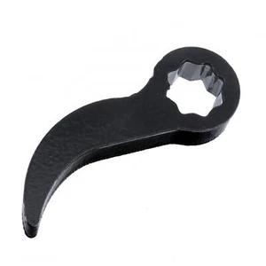 Crowbar Adapter, Bull Horn Style Pry Bar Wrench Plum Blossom Mouth Fit On 1/2" - Picture 1 of 7