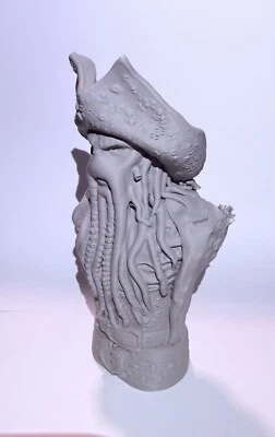 3-D Print Of Davy Jones From The Pirates Of The Caribbean - Imagem 1 de 4