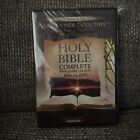 HOLY BIBLE COMPLETE KING JAMES VERSION BIBLE ON DVD - NARRATED BY A. SCOURBY-NEW