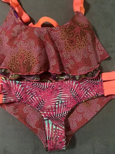 Maaji Reversible Bikini Set Size Top M/ Bottoms S - Picture 1 of 8