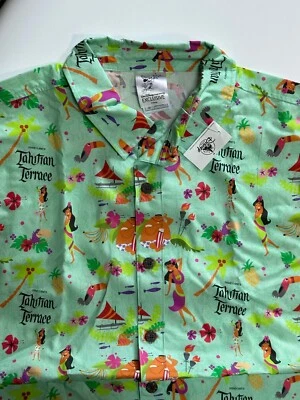 Disney Imagineering Tahitian Terrace Camp (Hawaiian) Shirt D23 Expo 2019 Large Foto 1 de 3