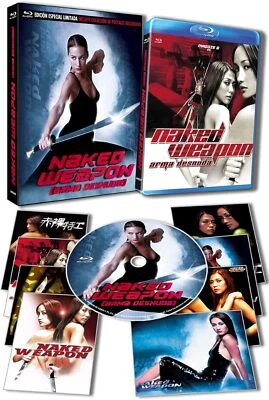 NAKED WEAPON *200 / 8 Postcards / Maggie Q / Region A B C Blu-ray *TRACKED POST* - Image 1 of 4