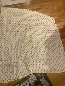 VTG Vera Neumann Tablecloth Yellow Apples Cotton 60” X 80” - Picture 1 of 4