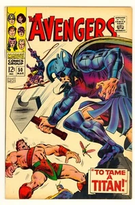 Avengers #50 (1968) 1. Cameo App Apollo! - Bild 1 von 2