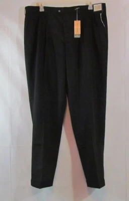 CALÇA SMARTCARE JOHN W. NORDSTROM masculina sem rugas preta 42 x 32 nova com etiquetas US$ 65 - Imagem 1 de 4