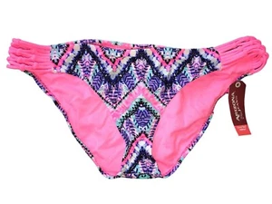 Women's XL Bikini Bottom Neon Pink Blue Mint Purple Black Arizona - Bild 1 von 3