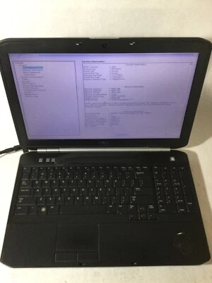 DELL LATITUDE E5520 - BOOTS TO BIOS - INTEL I5 2430 - NO RAM - READ DESCRIP - BB - Image 1 of 4