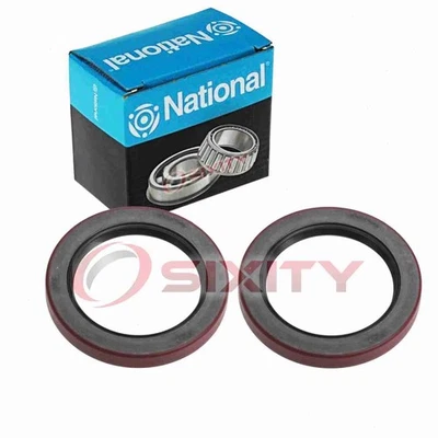 2 pc National Rear Inner Wheel Seals for 1987-1988 Chevrolet R30 Driveline oe - Image 1 of 4