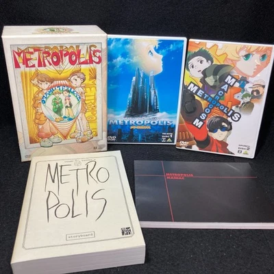METROPOLIS DVD Book Box set Osamu Tezuka Katsuhiro Otomo RINTARO 2001 Japan - Image 1 of 4
