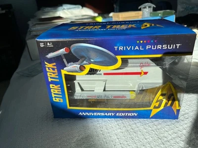 Star Trek Trivial Pursuit 50th Anniversary Edition Galileo Shuttle NEW IN BOX - Image 1 of 4