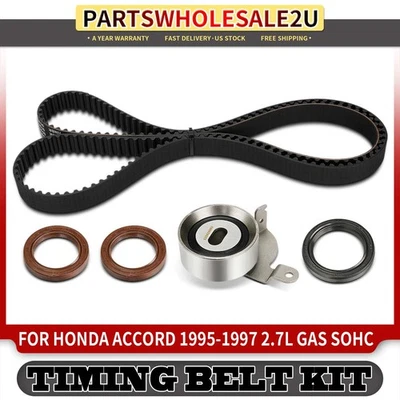 5x Kit de correa de distribución para Honda Accord 1995-1997 2,7 L SOHC GAS aspiración natural Foto 1 de 4