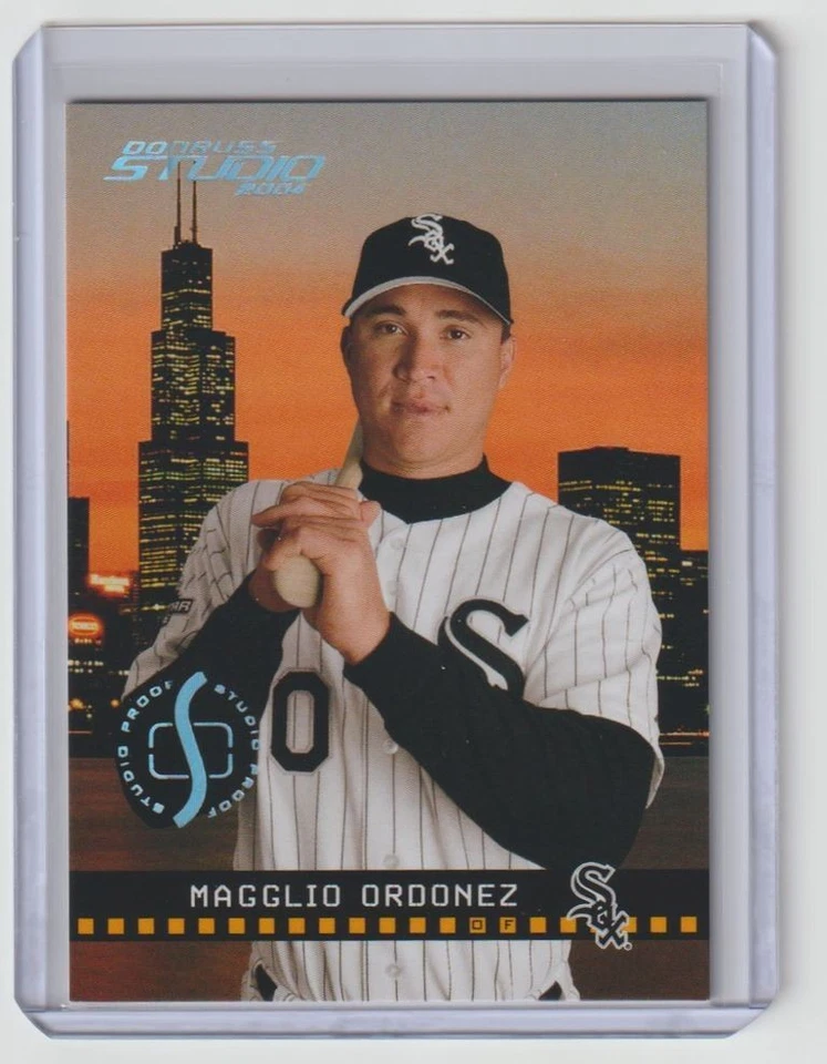 2004 Studio Proofs Silver Magglio Ordonez White Sox #80/100 - Image 1 of 1