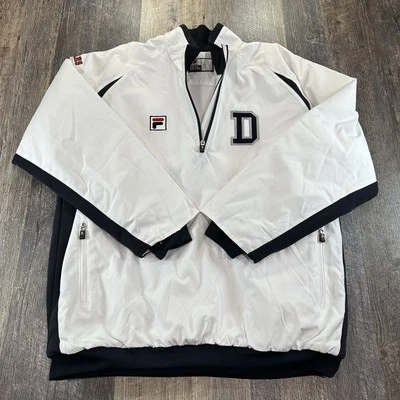 FILA Auténtica KBO Doosan Bears Blanca Aislada Invierno 1/4 Pullover Chaqueta 2XL Foto 1 de 4