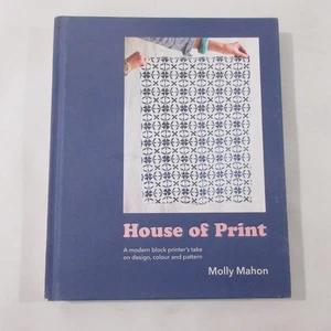 Modern Block Printing Design Color Pattern House of Print Molly Mahon UK IMPORT - Picture 1 of 16