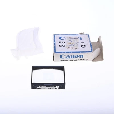 Pantalla de enfoque Canon A para cámara SLR de película de 35 mm A-1 Foto 1 de 4