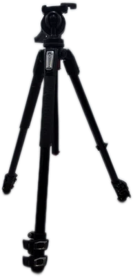 Manfrotto 190 Aluminum Tripod Camera 63in Max 15.4lb  - Image 1 of 4