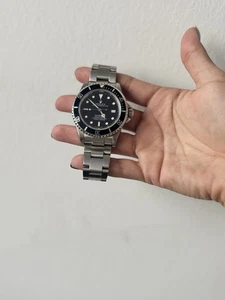 1991 Rolex Sea-Dweller 16600 Stainless Steel Black Dial 40MM Watch - Full Set - Picture 1 of 6