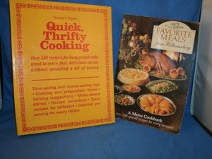 Lot of 2 cookbooks, from quick thrifty to special menus - Picture 1 of 1