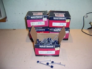 Lot of 5 MASTERSET DP-250 .300 Head X 2-1/2" Length 100 Fastener Each Box - Picture 1 of 2