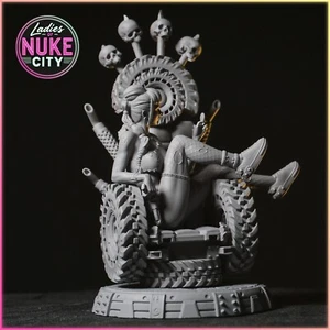 Ladies of Nuke City -Selene Riffwalker 75mm scale resin mini NSFW option - Picture 1 of 4
