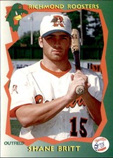 1996 Richmond Roosters Grandstand #4 Shane Britt - NM
