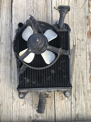 Honda Goldwing GL1100 1981 radiador y ventilador Foto 1 de 4