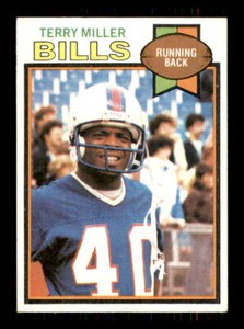 1979 Football Topps Terry Miller Buffalo Bills #511 RC2