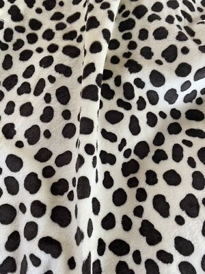 Minky, Minkee 30” Square For Baby Blanket Plush Fabric By Benartex Cheetah - Image 1 of 4