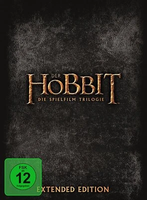 Der Hobbit 1+2+3 - Die Spielfilm Trilogie / Extended Edition # 15-DVD-BOX-NEU - Image 1 of 2