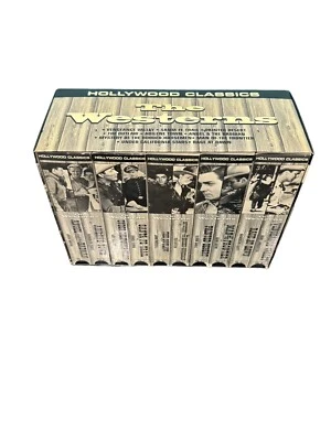 Hollywood Classics: The Westerns 5 Volume Set (VHS/EP, 10-Tape Set) Vintage New - Image 1 of 4