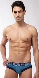 2xist gestreift blau geformt Herren heiß & sexy! Slip Größe XS,S,M,L,XL - Bild 1 von 3