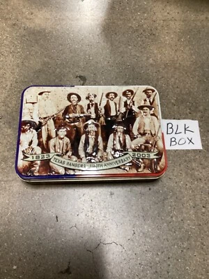 Texas Ranger 180 Aniversario 2003 Edición Coleccionista con Lata, Cuchillo e Insignia Foto 1 de 4