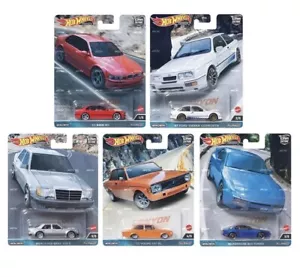 Hot Wheels Car Culture 2023 Canyon Warriors Set de 5 M5 E39 PORSCHE BENZ EN MANO - Imagen 1 de 1