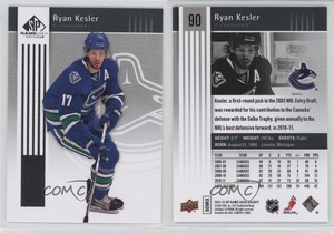 2011-12 SP Game Used Edition Ryan Kesler #90