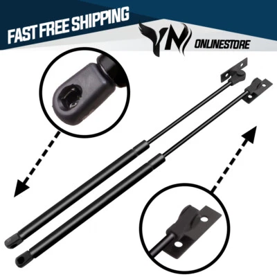 2Pcs Front Hood Lift Supports Shock Struts for Pontiac GTO 2004-2006 w/ Bracket Foto 1 de 4
