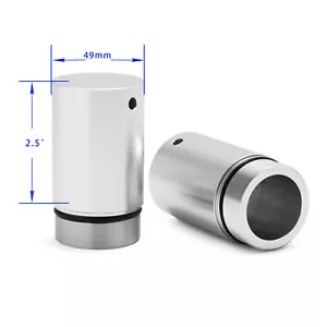 2.5" 49mm Fork Tube Extension For Harley Softail Breakout 13-17 Touring 14-22 - Picture 1 of 8