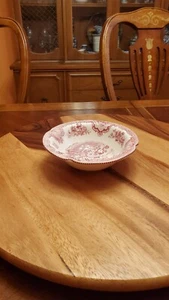 Rim Cereal Bowl Old Britain Castles Pink (Crown Made In England) by JOHNSON BROT - Imagen 1 de 11
