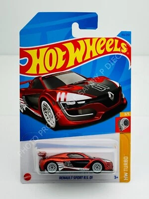 Hot Wheels 2023 SUPER Treasure Hunt RENAULT SPORT RS 01 Red NEW in BLISTER !!! - Image 1 of 2