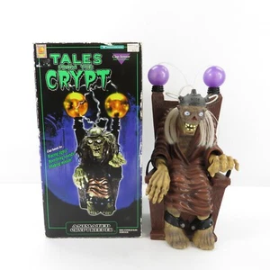 Silla eléctrica Tales From The Crypt 1997 animada Cryptkeeper ¡Funciona! con CAJA - Imagen 1 de 18