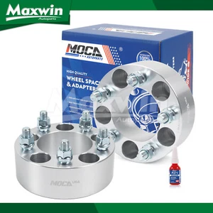 2Pcs 2 Inch Wheel Spacers 5x4.5 1/2"x20 82.5mm for Jeep Wrangler TJ YJ Ford - Picture 1 of 13